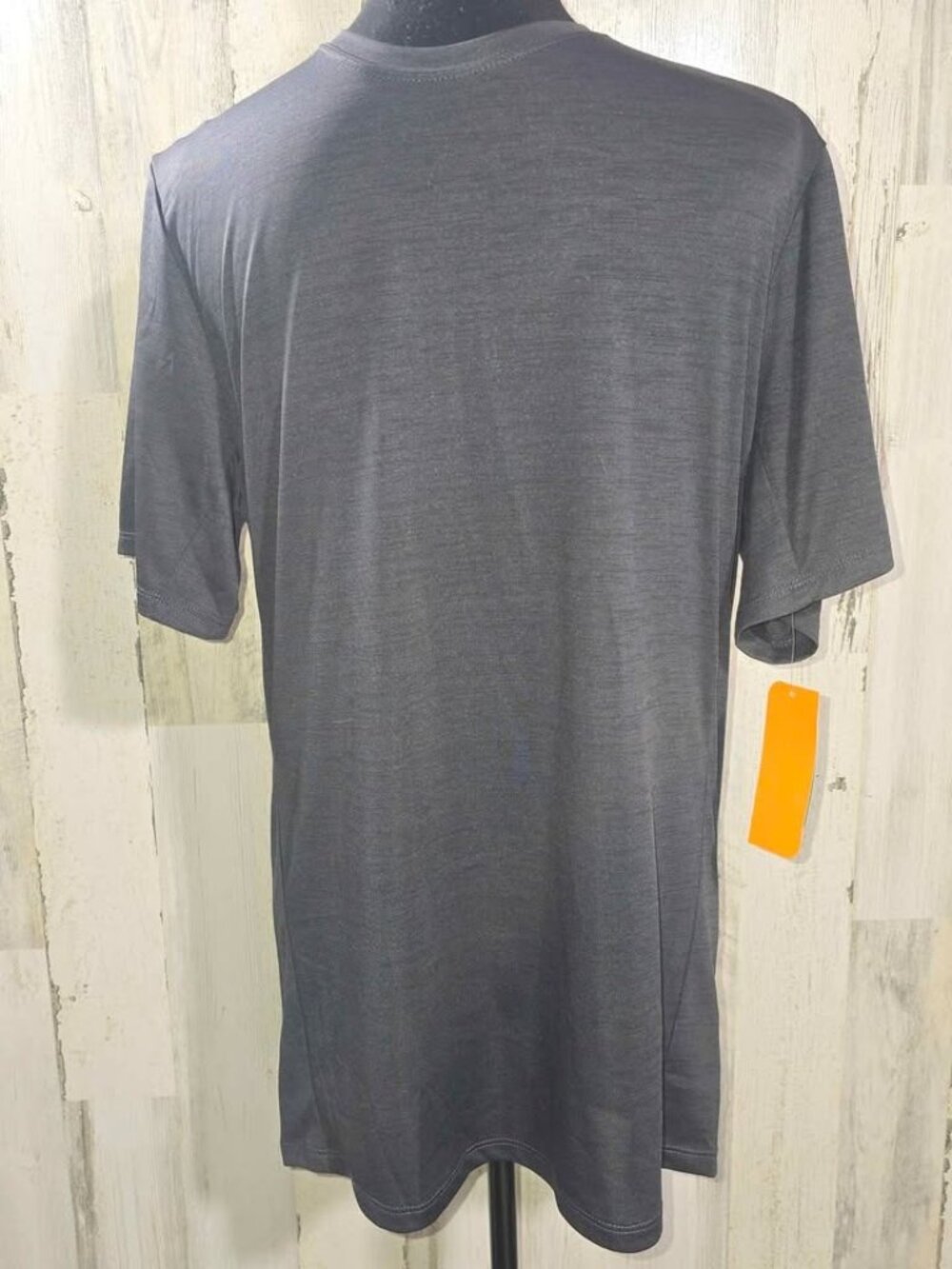 MTA Sport Fast Dri Athletic Dark Gray Shirt Men's Size Medium NWT